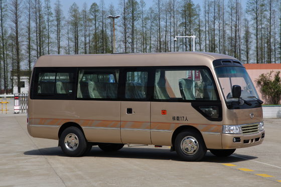 Trung Quốc Coaster Loại Diesel 19 chỗ Minibus Với Yuchai Engine YC4FA115-20 nhà cung cấp