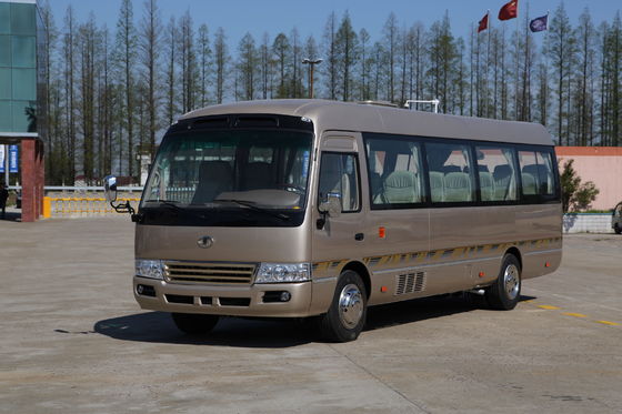 Trung Quốc Coaster Type Thành phố tham quan Xe buýt công cộng / hành khách Minibus ISUZU Engine nhà cung cấp