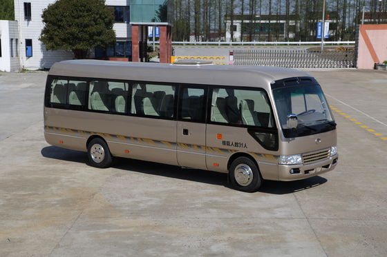 Trung Quốc 7,7 Chiều dài Chiều dài Toyota Coaster 30 chỗ Sân nhỏ Minibus Xe sang tay trái sang trọng nhà cung cấp