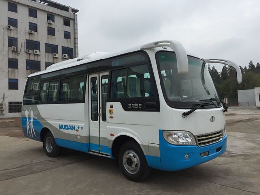 Trung Quốc SKD / CKD Diesel Mini Bus 19 Seater Minibus Public Service 3300mm Wheel Base nhà cung cấp