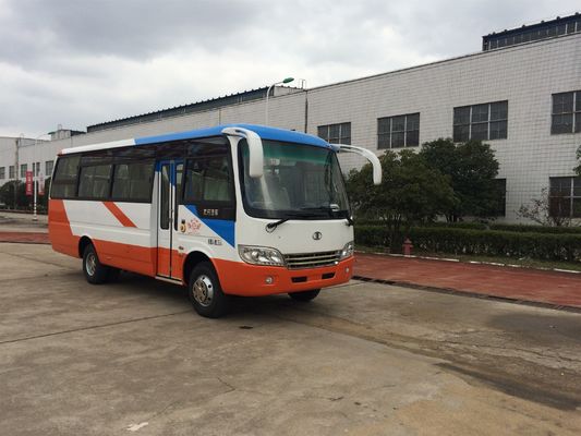 Trung Quốc Diesel Engine Star Minibus 30 Seater Passenger Coach Bus LHD Steering nhà cung cấp