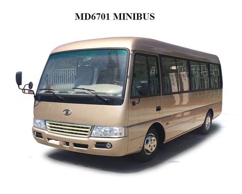 Trung Quốc Luxury 23 Seater Coach Mudan Tourist Mini Bus 3.8L MD6701Cummins engine nhà cung cấp