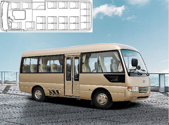 Trung Quốc Mudan Euro 3 Diesel Mini Bus Luxury 25 Xe chở khách Vạn Nặng Phanh Brake nhà cung cấp