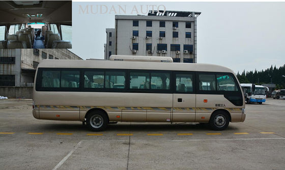 Trung Quốc Mudan Golden City Tour Bus , Diesel Engine 25 Seater Minibus Semi - Integral Body nhà cung cấp