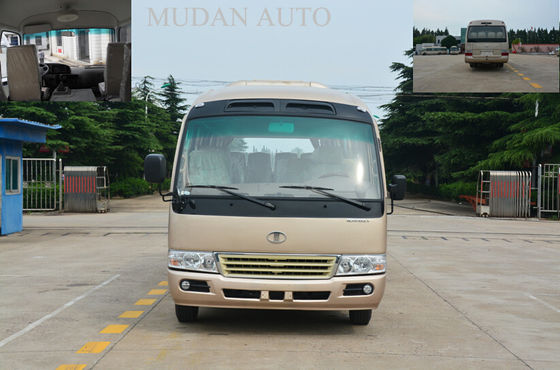 Trung Quốc Mudan Coaster Trường Diesel / Xăng / Điện Trường Thành phố 31 chỗ ngồi Sức chứa 2160 mm Chiều rộng nhà cung cấp