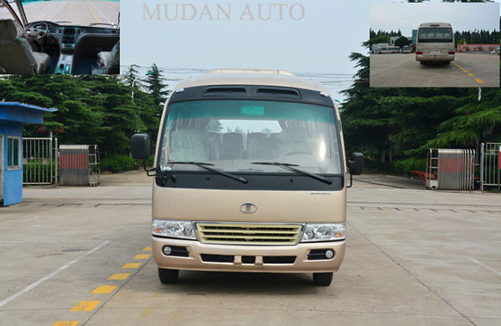 Trung Quốc Durable Toyota Coaster Minibus 24 Passenger Van Left Power Steering nhà cung cấp
