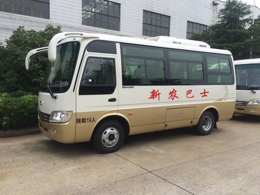 Trung Quốc Plateau Terrain 19 Seats Diesel Minibus Star Type Cummins Engine Manual Gearbox nhà cung cấp