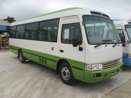 Trung Quốc Màu mới Coaster Loại Diesel 23 chỗ Minibus Dài Wheelbase ABS High Roof nhà cung cấp