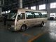Mitsubishi Rosa Leaf Spring Coaster Diesel Mini Bus JAC Chassis With Electric Horn nhà cung cấp