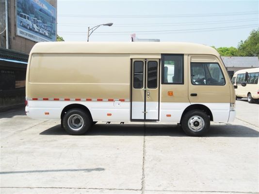 Trung Quốc 2+1 Layout Coaster Transport Minivan Diesel Mini Passenger Van 6 Meter nhà cung cấp