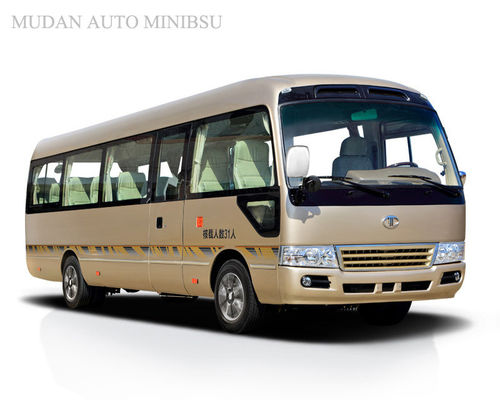 Trung Quốc Hộp số tay Hướng dẫn Tham quan Xe buýt / ISUZU Engine 19 Xe buýt chở khách nhà cung cấp