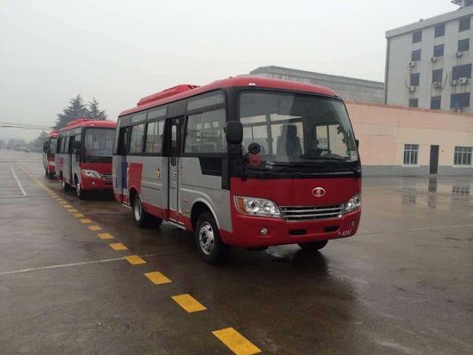 Trung Quốc Durable Red Star Travel Buses With 31 Seats Capacity Small Passenger Bus For Company nhà cung cấp