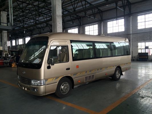 Trung Quốc Swing Door / Sliding Door Coaster Mini Bus Toyota Type Front Semi - Integral Body nhà cung cấp