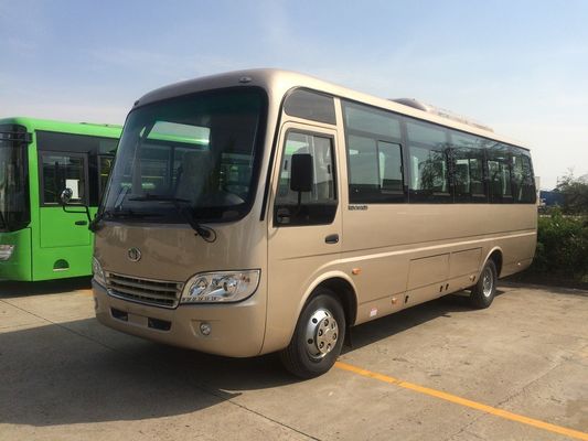 Trung Quốc Diesel Right Hand Drive Star Minibus 2x1 Seat Arrangement Coaster Mini City Bus nhà cung cấp